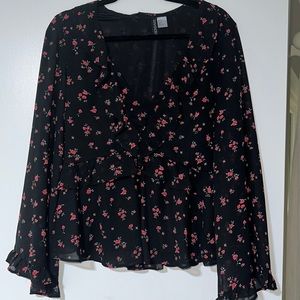 H&M Floral Blouse